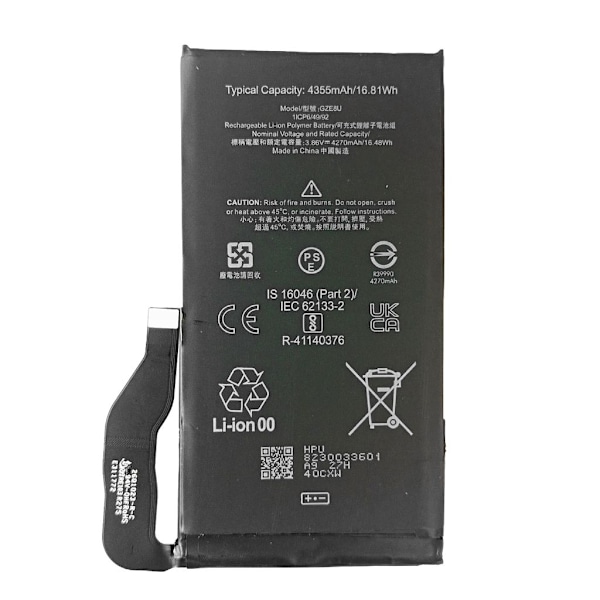 Google Pixel 7 Batteri - 4355mAh