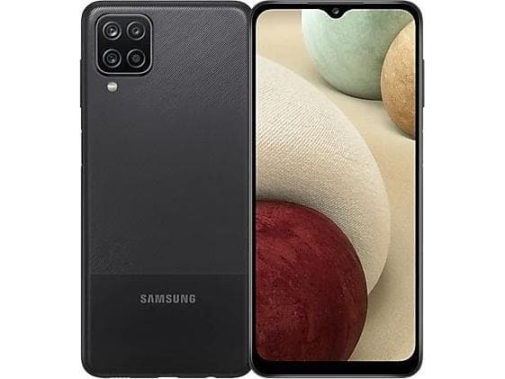 Samsung Galaxy A12 SM-A125F/DS Dual SIM 64GB - 1 År Garanti Begagnad - Svart