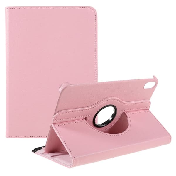iPad Mini 6 2021 / Mini A17 Pro 2024 Skal med roterande ställ - Rosa
