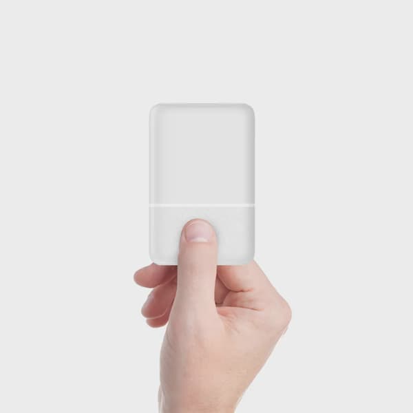 SiGN Ultratunn Powerbank 5000mAh – Vit