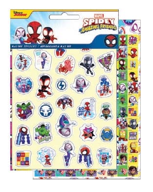 Spiderman Spidey klistermärkesset med 600 delar