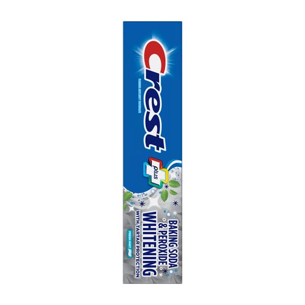 Tandkräm Baking Soda &Amp; Peroxide Fresh Mint Crest 161 G