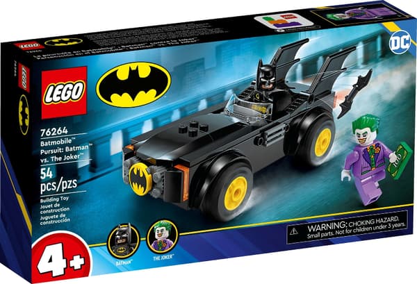 LEGO 76264 Batmobile-jagt: Batman mod Jokeren Ny.