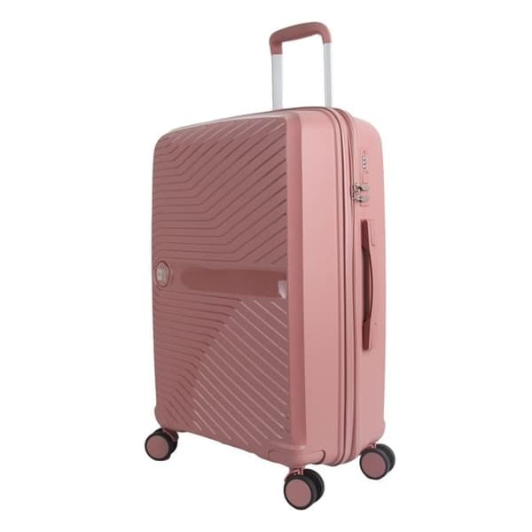 Stor Koffert 87L – 4 Doble Svinghjul, Slitesterk ABS-sampolymer