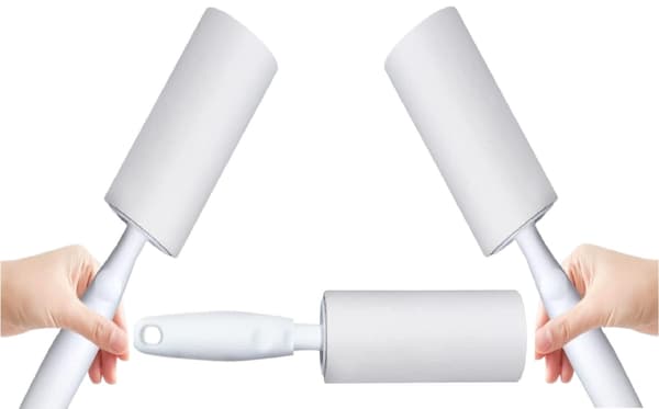 3-Pack Klädvårdsrulle m Handtag. 5Meter/Rulle