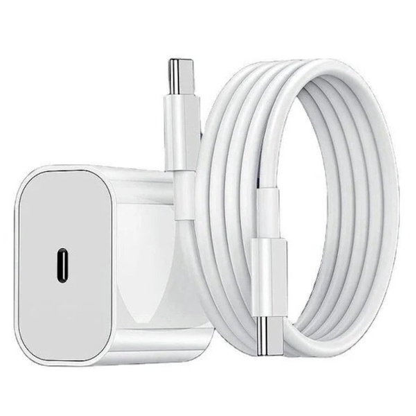 Hurtiglader For iPhone 17/16/ 15 & flere USB-C-enheter USB-C til USB-C-kabel