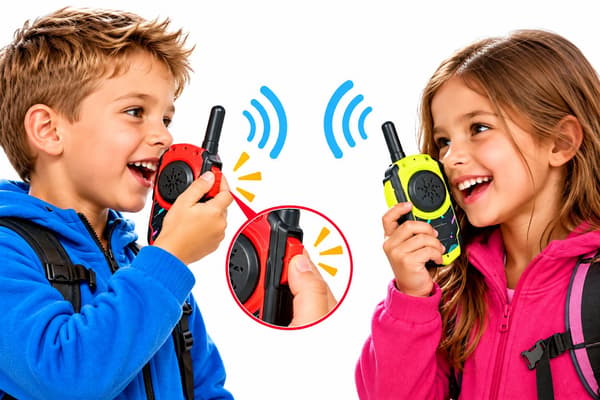 Walkie-talkie för barn 2-pack-  Fr 5år +