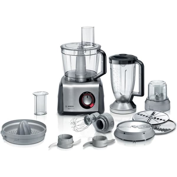 BOSCH - MC812M844 - Multifunktionsrobot - 1250W - Rostfritt stål + Svart