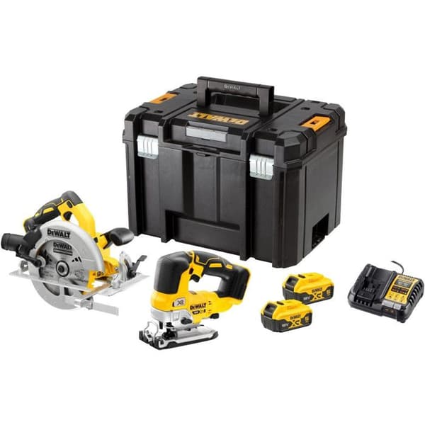 DEWALT COMBO-set 18V DCK2012P2T (DCS570, DCS334) 2x5,0Ah