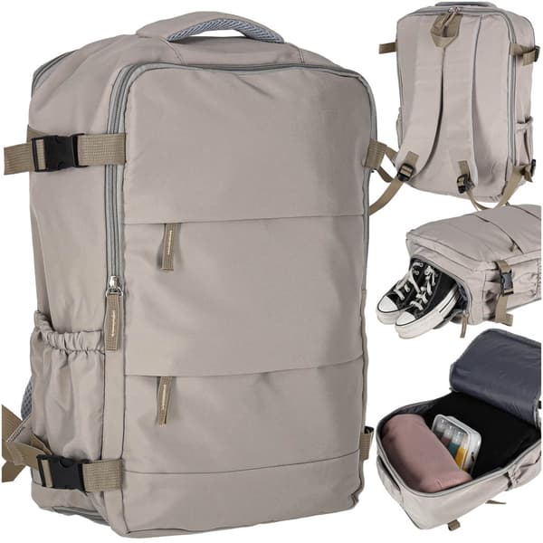 Kabinväska för Ryanair & Norwegian – Ryggsäck/Handbagage 45 × 30 cm