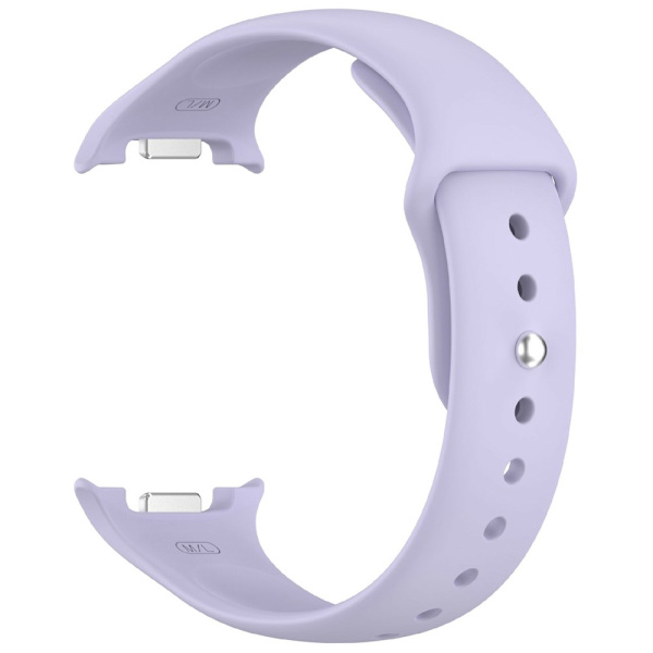 Smart klockarmband Samsung Galaxy Watch8 44 mm / 40 mm / Watch8 Classic 46 mm Silikonarmband med omvänd spänne - Lila