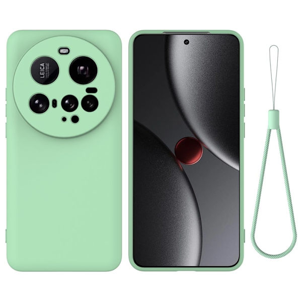 Matt flytende silikondeksel for Xiaomi 15 Ultra - Grønn