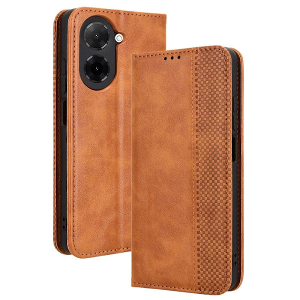 Bofink Vintage läder Xiaomi Redmi A5 4G / Xiaomi Poco C71 fodral - Brun