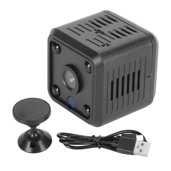 Mini IP-kamera 1080P HD Trådlös WiFi Utomhus Inomhus Dold Säkerhet Bärbar med Nattseende Rörelsedetektering
