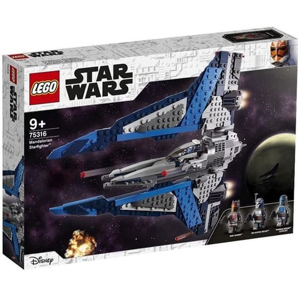 Byggesæt - LEGO - Mandalorian jæger - 544 dele - Star Wars