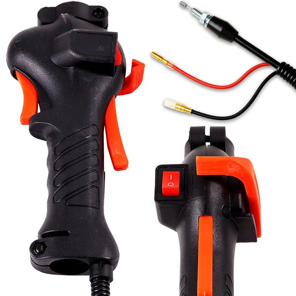 GASGRIFF för MOTORSENSE FUXTEC FX-MT152E Rassentrimmer Freischneider 110cm 26cm