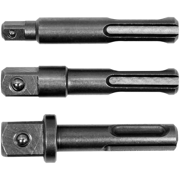 BOSCH SDS-PLUS Adapter Sæt til Nøgle, 1/4 , 3/8 , 1/2tommer, Effektiv til Borehåndtering, Power Tools Tilbehør