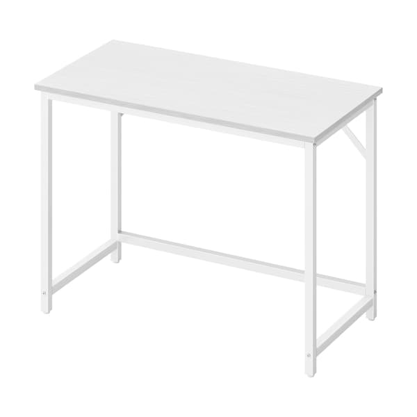 Skrivebord, 100x50x76 cm, Hvit