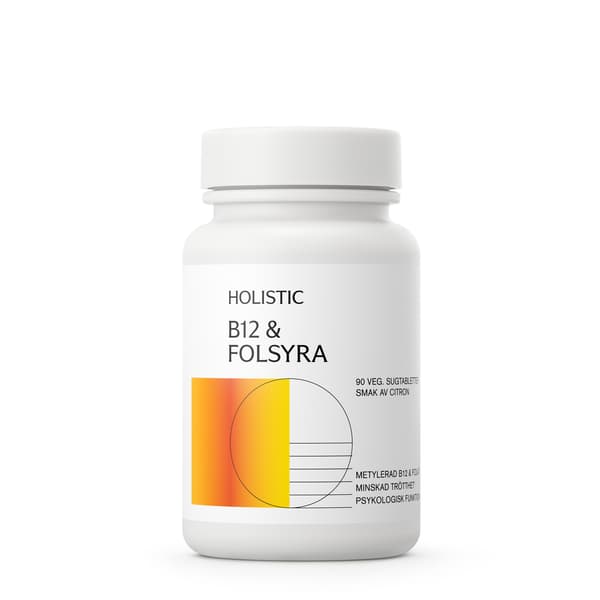 B12 & Folsyra, 90 sugtabletter