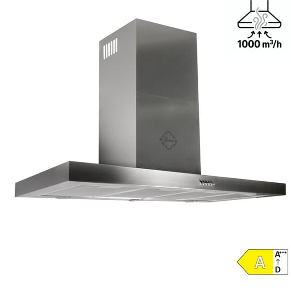 GURARI GCH F 118 12 IS N Väggmonterad köksfläkt 120 cm 1000 m³/h LED