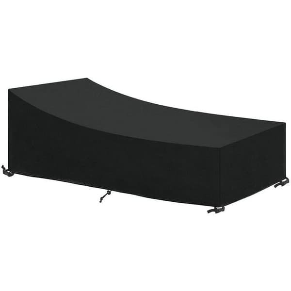 Trekk til solseng, trekk til sjeselong, beskyttelsestrekk til hagesolseng, 210x75x80/40cm