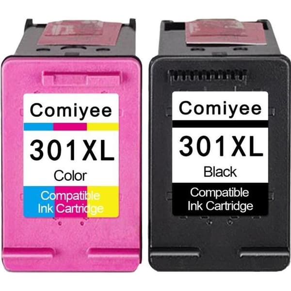 2 Yhteensopivaa mustekasettia HP 301 XL 301XL Yhteensopiva Envy 4500 4507 5530 DeskJet 2054A 2510 2540 2050 1510 3055A 1050