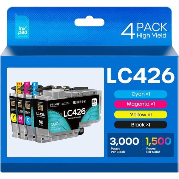 Kompatibel Bläckpatron - COMPTOIR DES PARISIENNES - LC426 - Flera färger - XL - Smart Chip