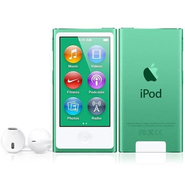 iPod nano 16 GB grön (7:e generationen) - NYHET + …