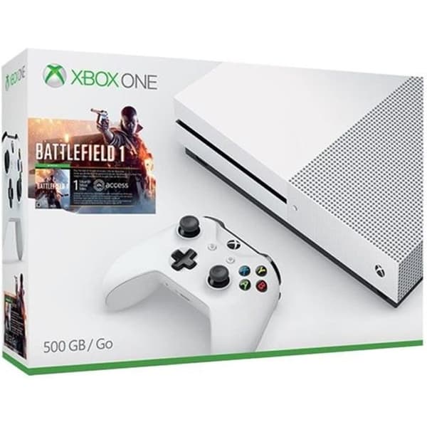 Xbox One S 500GB + Battlefield 1-paket