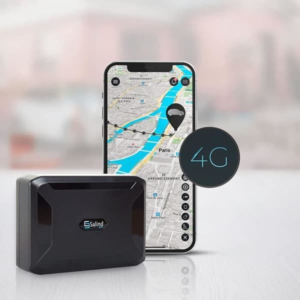 Tracker GPS Salind 11 4G til biler, motorcykler og lastbiler med indbygget magnet og realtidsopsporing