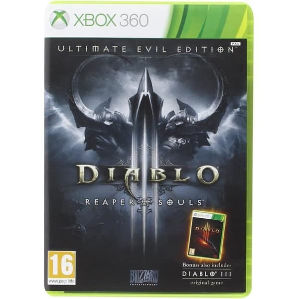 Diablo III Ultimate Evil Edition Peli Microsoft Xbox 360 X360 Versio PAL UKV- REFURBISHED