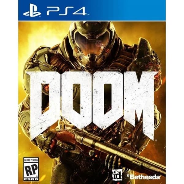 Doom (PS4) - Engelsk Import - Spil - Skydespil - FPS - Bethesda Softworks - Doom - UAC Edition- REFURBISHED