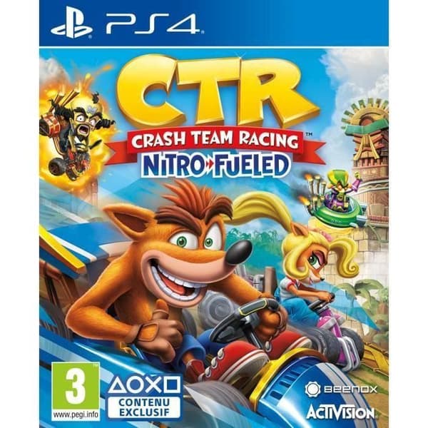 Crash Team Racing Nitro Fueled PS4-spel