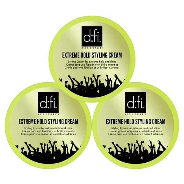 3-Pack d:fi Extreme Hold Styling Cream 150g
