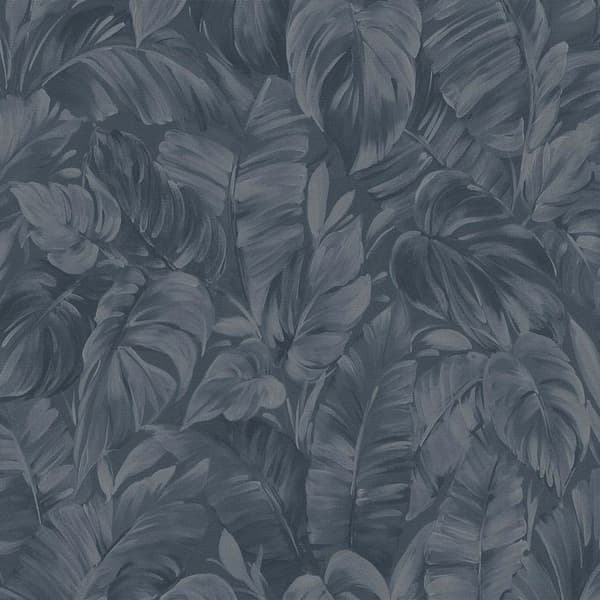 Tapet non-woven 10416-08 tapet blommor floral 0,53 x 10,05 m Erismann Play of light blå