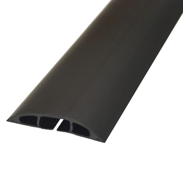 D-LINE Kabelkanal Gulv PVC Sort 1,8m