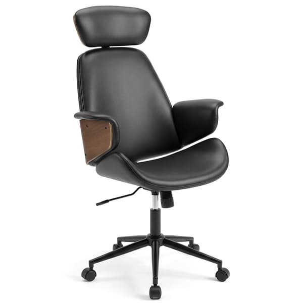 Ergonomisk kontorstol med justerbar høyde og armlener
