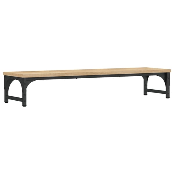 vidaXL Skärmställ sonoma-ek 85x23x15,5 cm konstruerat trä