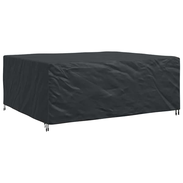 vidaXL Møbelbeskyttelse Ensfarget Svart 250 x 210 x 90 cm 600D
