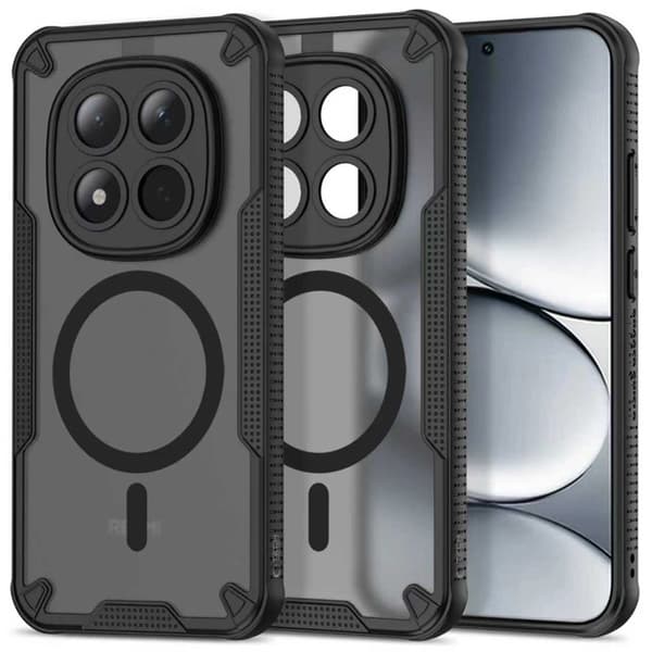 Tech-Protect Mobilskal för Xiaomi Redmi Note 15 Pro 5G MagSafe Rugged Shield