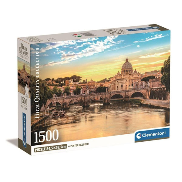 CLEMENTONI Pussel 1500 Pcs CB High Quality Collection Rome