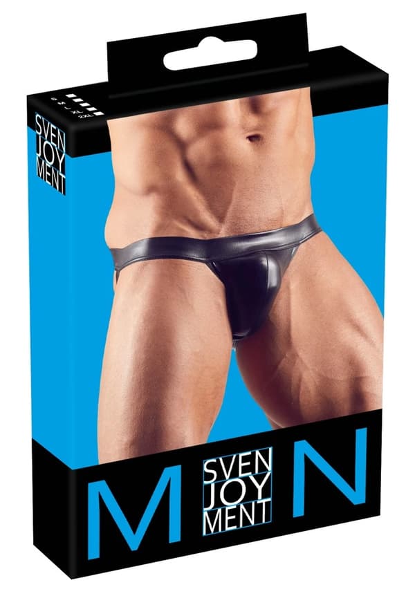 Svenjoyment Sexiga Herrkalsonger med Jockstraps och Elastiska Band Svart S