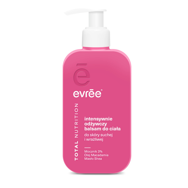 EVREE Total Nutrition Intensivt närande bodylotion för torr och känslig hud 300 ml