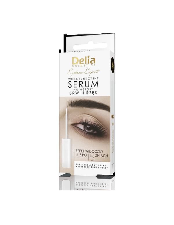 Delia Cosmetics Ögonfrans- och ögonbrynstillväxtstimulerande balsam 10ml