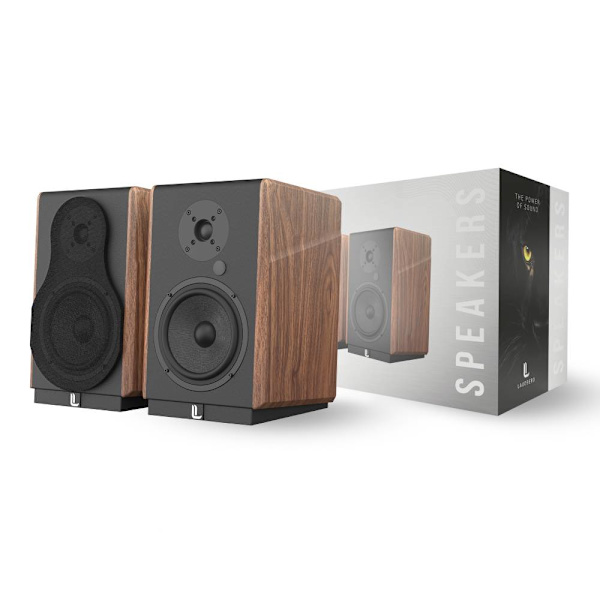 Laudberg M1 2.0 bokhyllehögtalare för TV 120W HDMI ARC