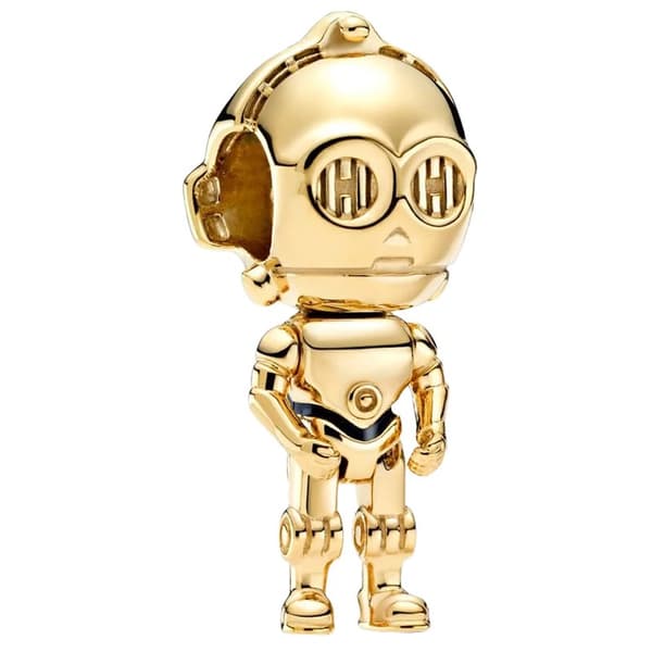 Berlocker till Pandora Star Wars robot C-3P0 S925