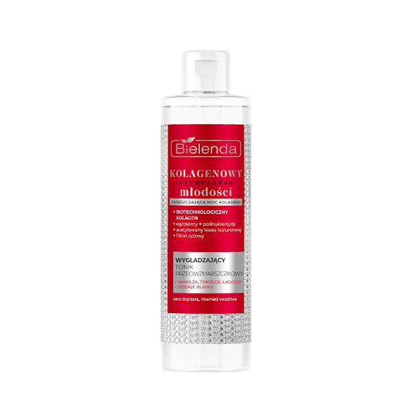 BIELENDA COLLAGEN SM Ryppyjä ehkäisevä kasvovesi 200ml