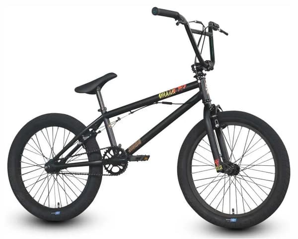 SIBMX Draak 20" BMX cykel | Mat Sort