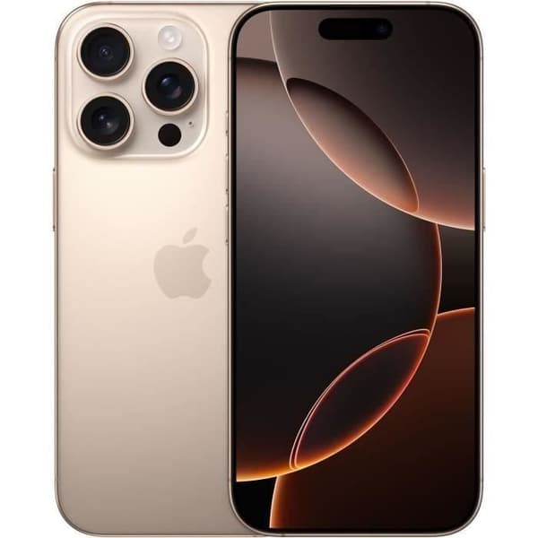 APPLE iPhone 16 Pro 256GB Desert Titanium (2024) - Begagnad - Mycket bra skick