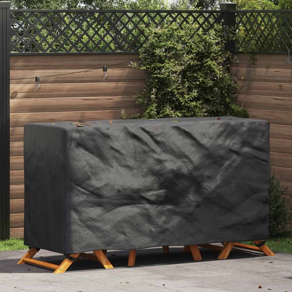 Möbelöverdrag Enfärgad Svart 180 x 70 x 90 cm 210D